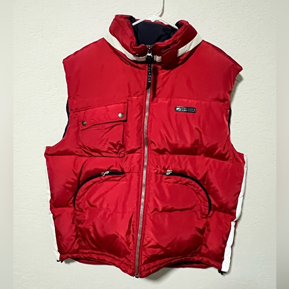 Tommy Hilfiger Puffy Vest 90s Red